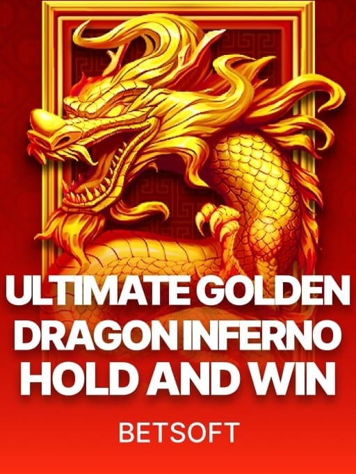 Ultimate Golden Dragon Inferno Hold and Win game cover
